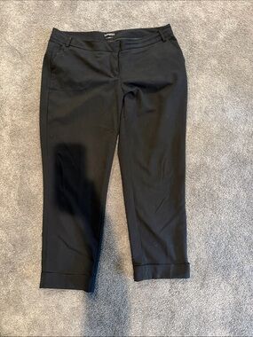Express Editor Black Dress Pants
